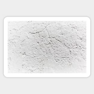 High Key White Painted Wall Texture Sticker